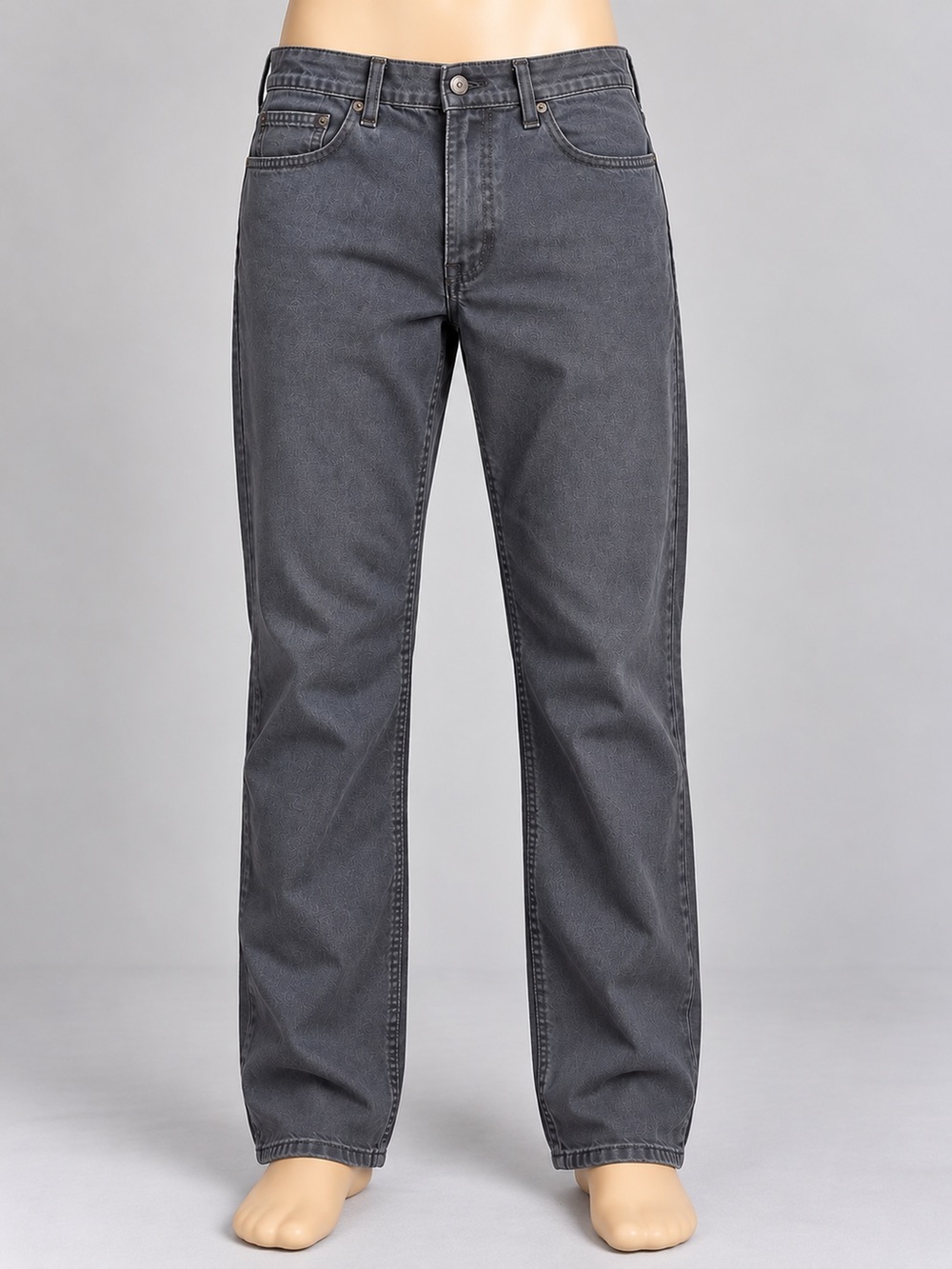Levi’s 514 Men’s Gray Straight Leg Jeans 36x32 Classic 5 Pocket Denim